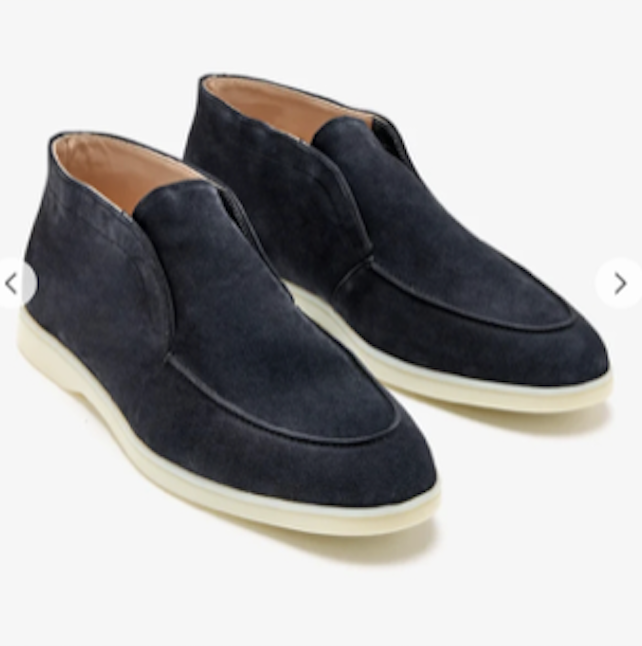 Loro Piana Open Walk Blue Boot