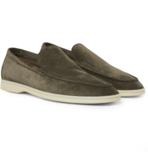 Loro Piana Summer Walk Brown Loafer