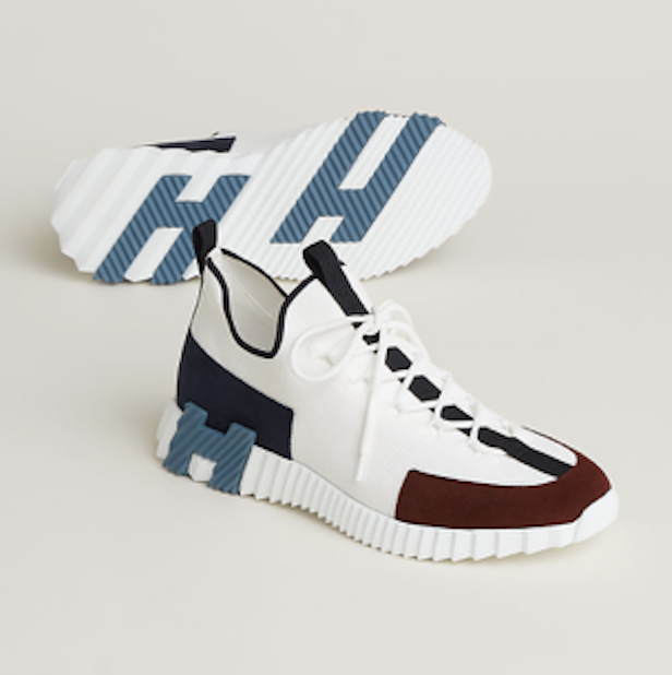 Hermès Bouncing Lift White/Black Sneaker