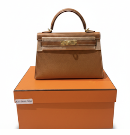 Hermès Mini Kelly Gold GHW
