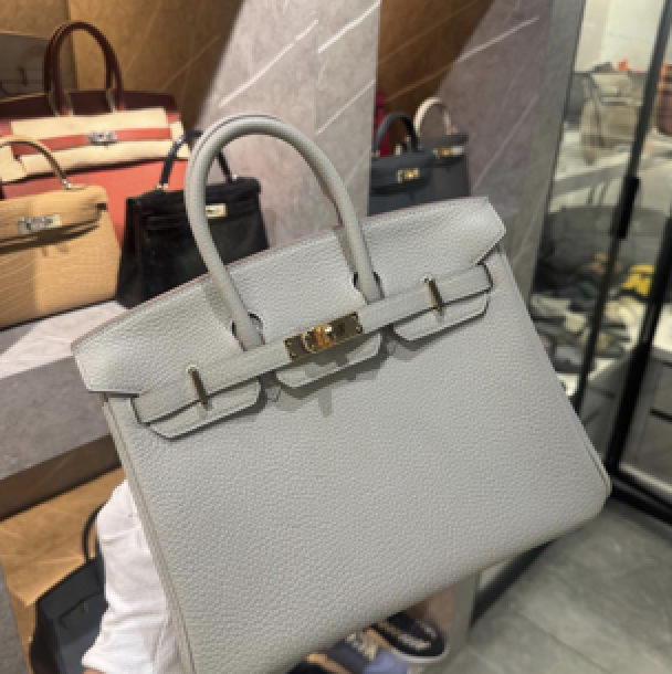 Hermès Birkin 25 Gris Perle