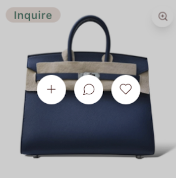 Hermès Birkin 25 Blue