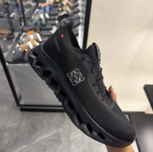 Loewe x On Running All Black Sneaker