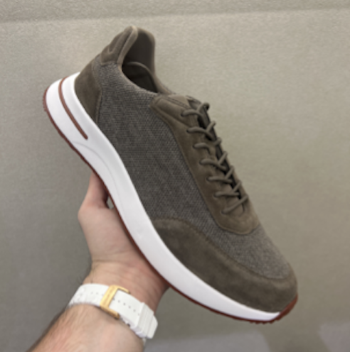Loro Piana Weekend Walk Brown Sneaker