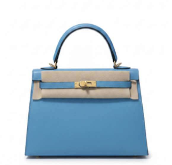 Hermès Kelly 25 Bleu Nord